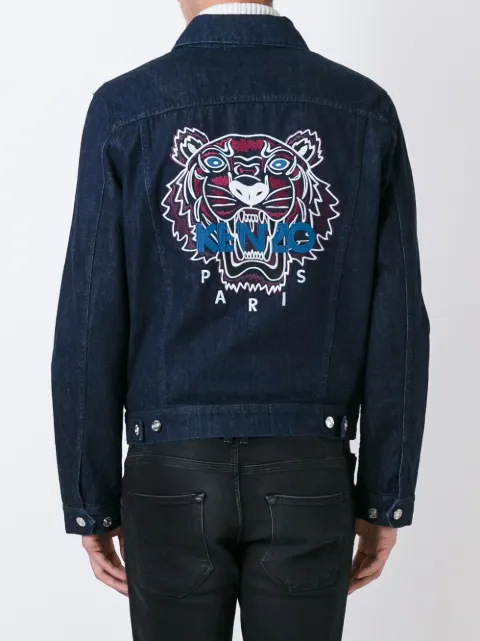 kenzo tiger denim jacket