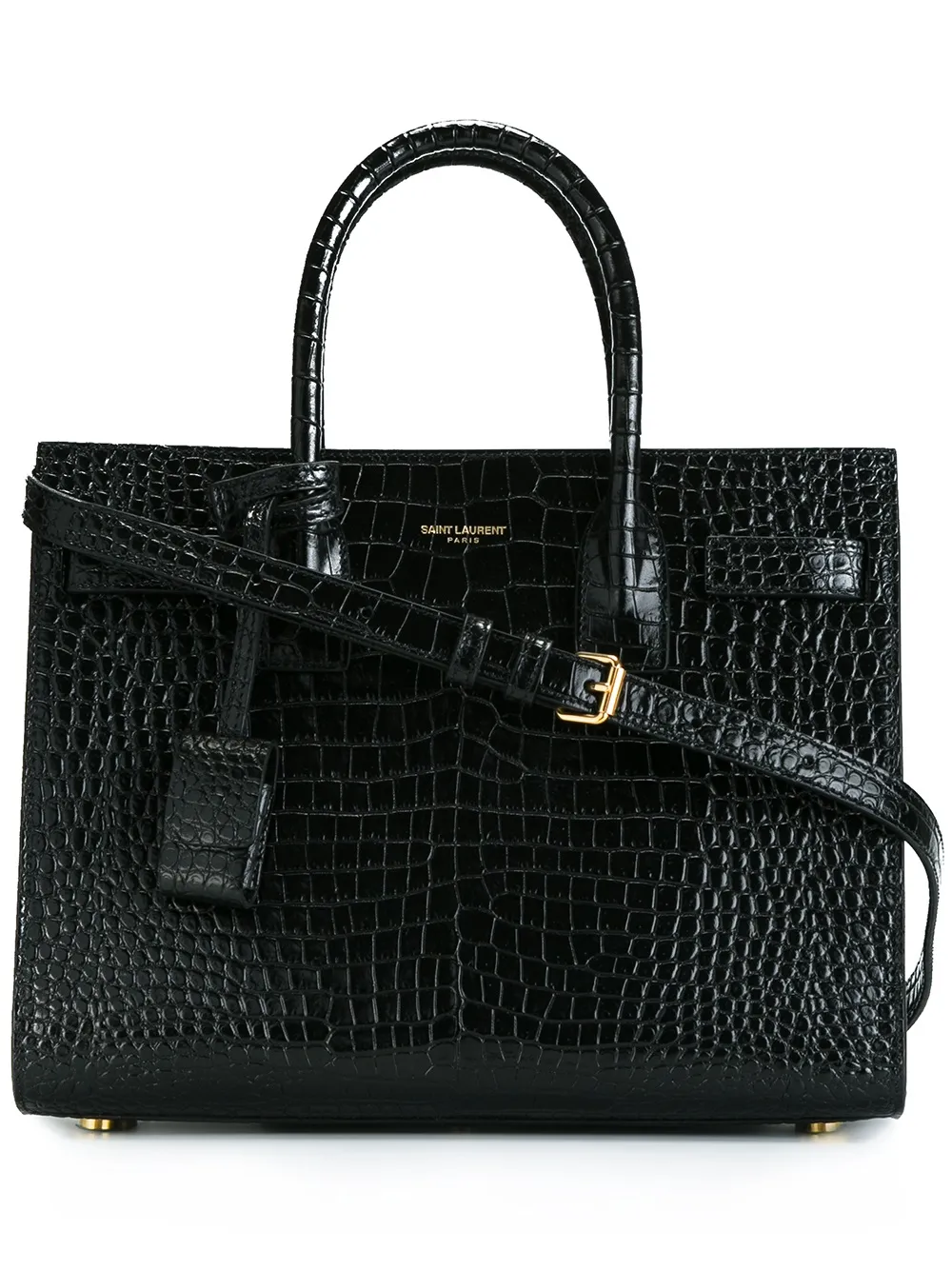 Saint Laurent baby'Sac de Jour'draagtas Zwart