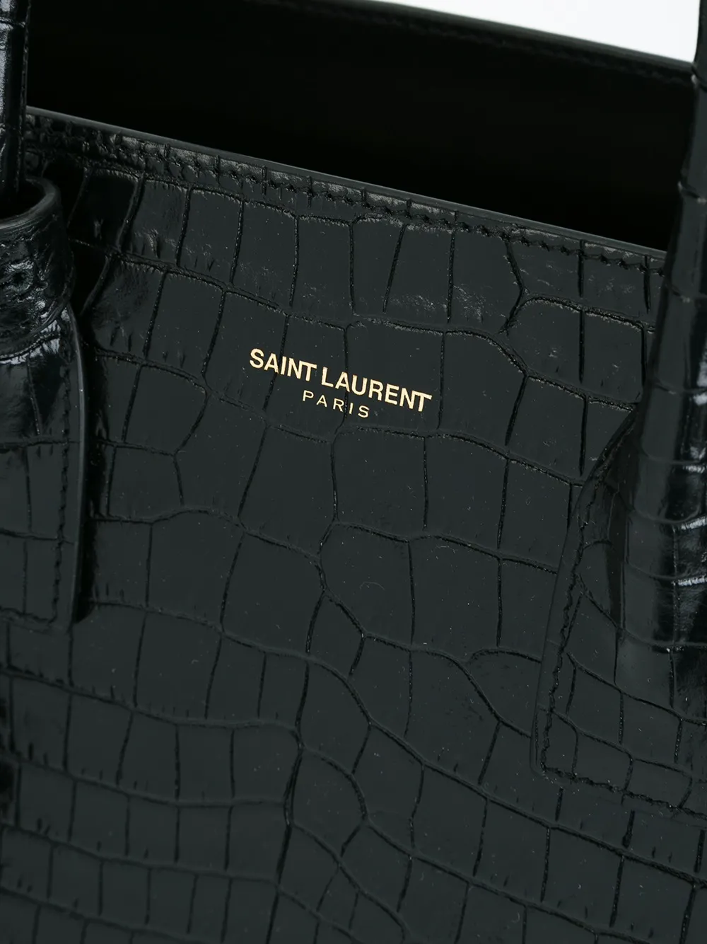 Saint Laurent baby'Sac de Jour'draagtas Zwart
