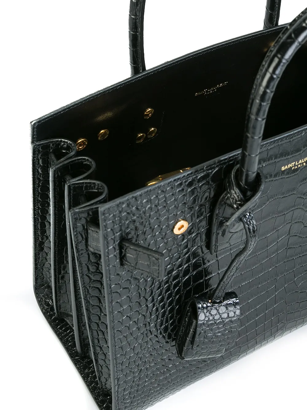 Saint Laurent baby'Sac de Jour'draagtas Zwart