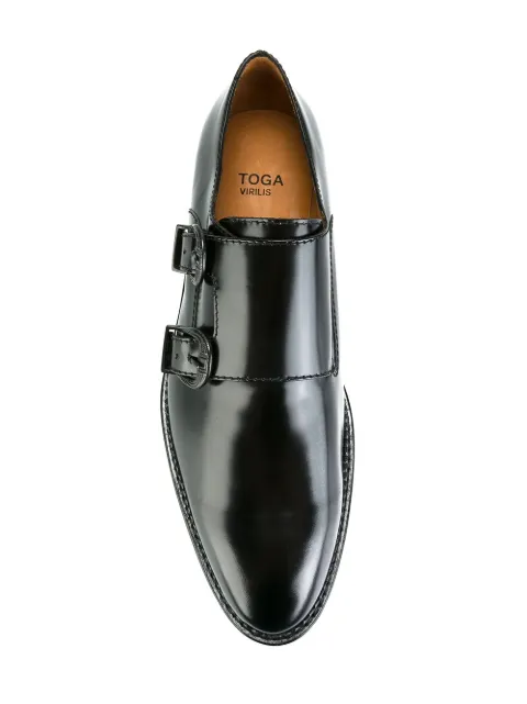 TOGA VIRILIS BUCKLED MONK SHOES