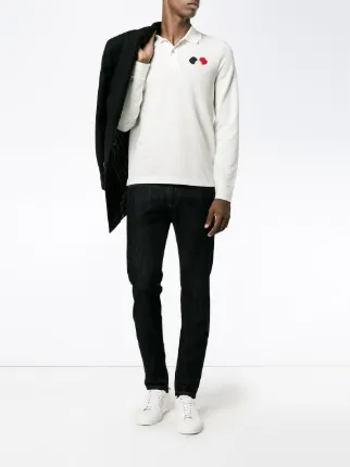 Moncler Polos blanco Moncler Polos blanco