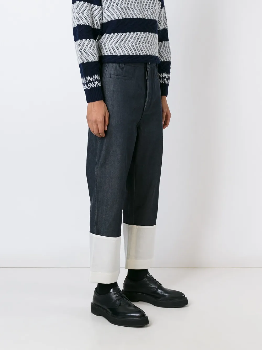  Loewe Cropped Jeans - Blue 