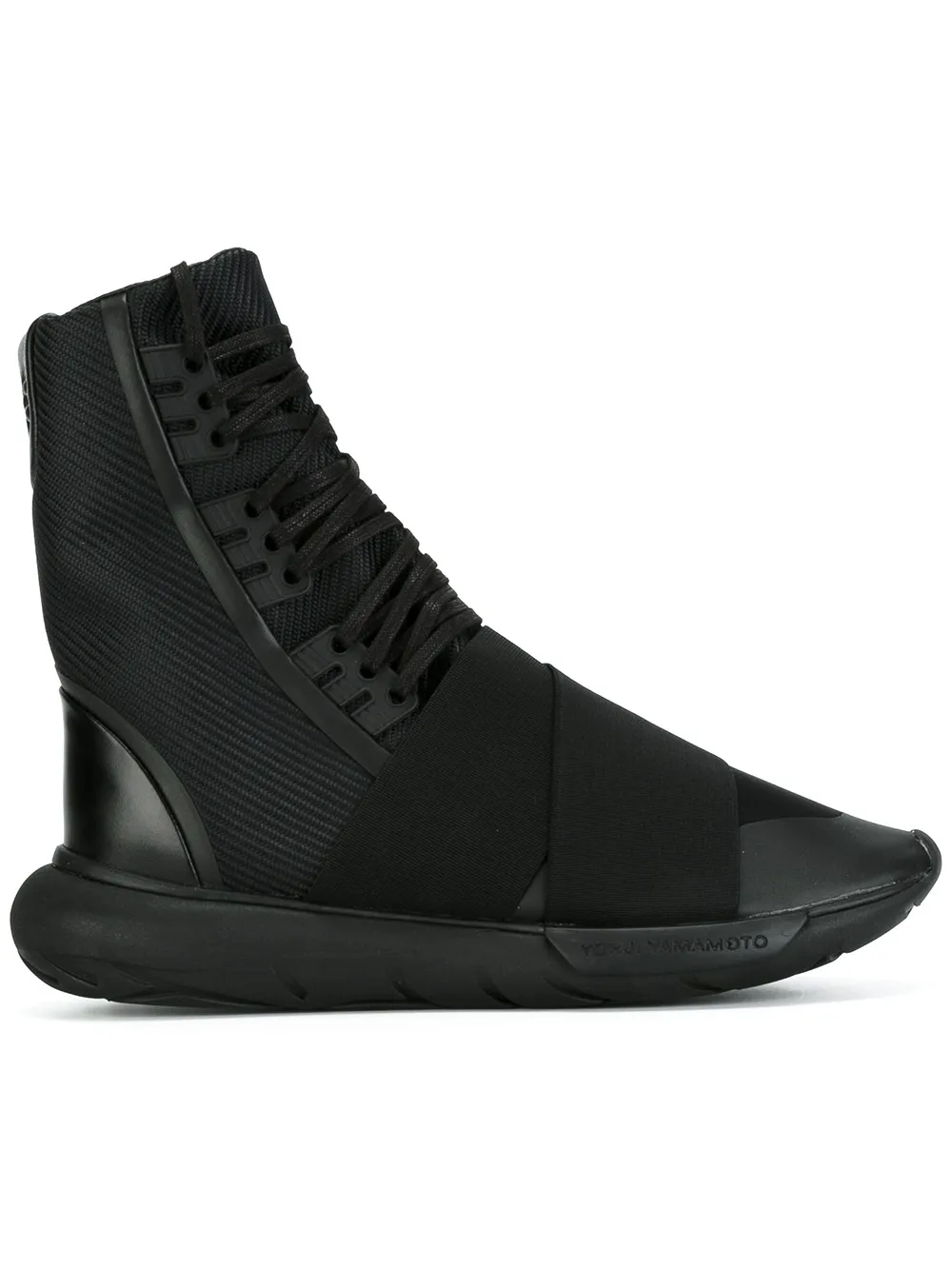  Y 3 'quasa Boot' High Top Sneakers   Schwarz 