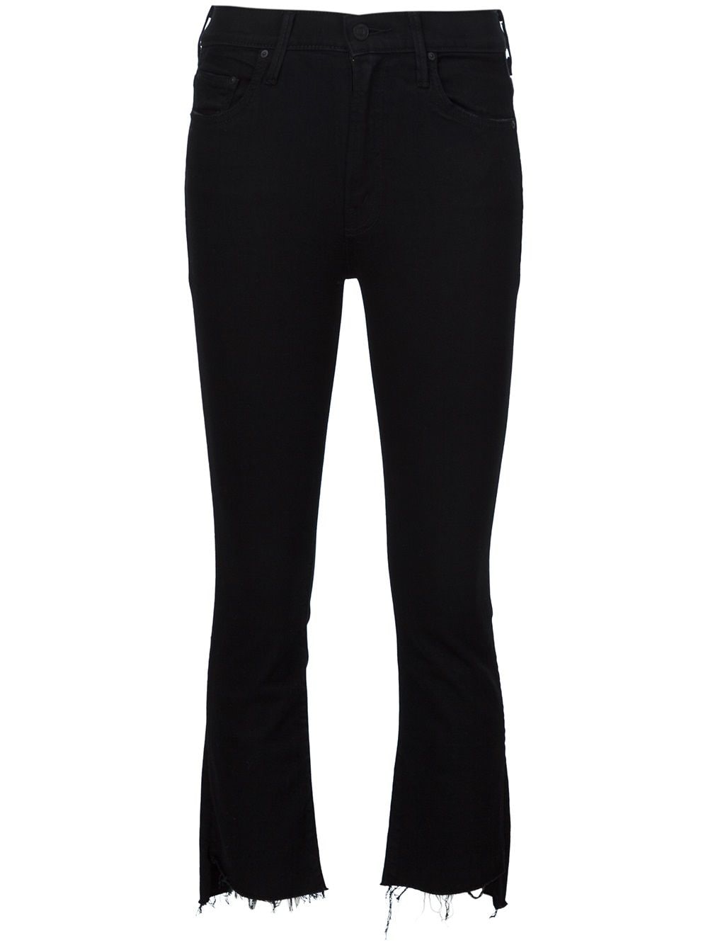 Image 1 of MOTHER Insider high-rise cropped jeans