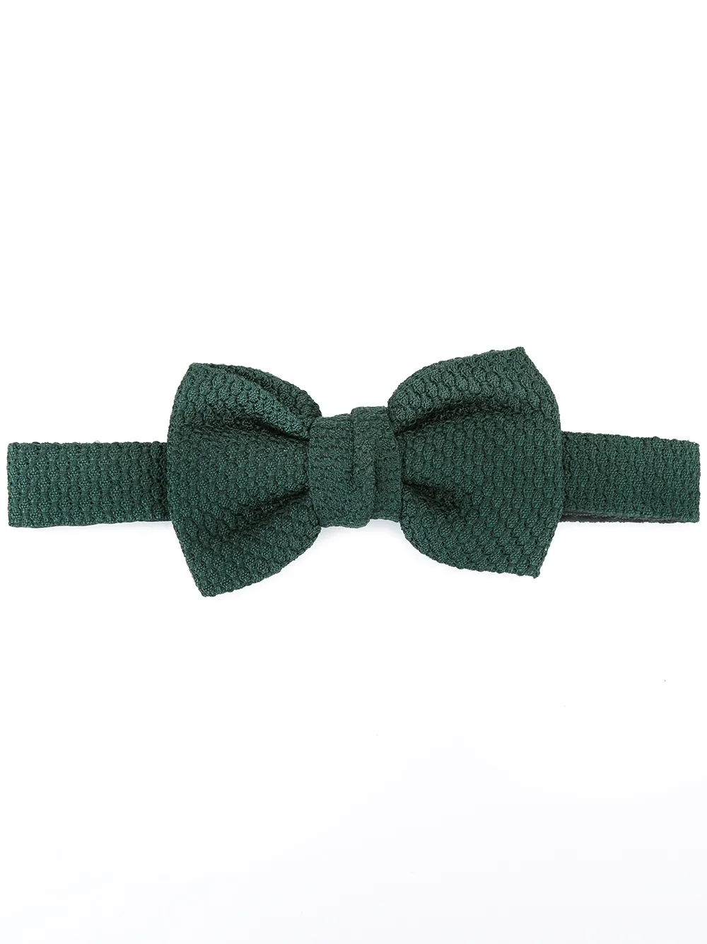 

Lanvin stitch detail bow tie - Green