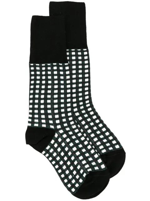 Marni geometric print socks
