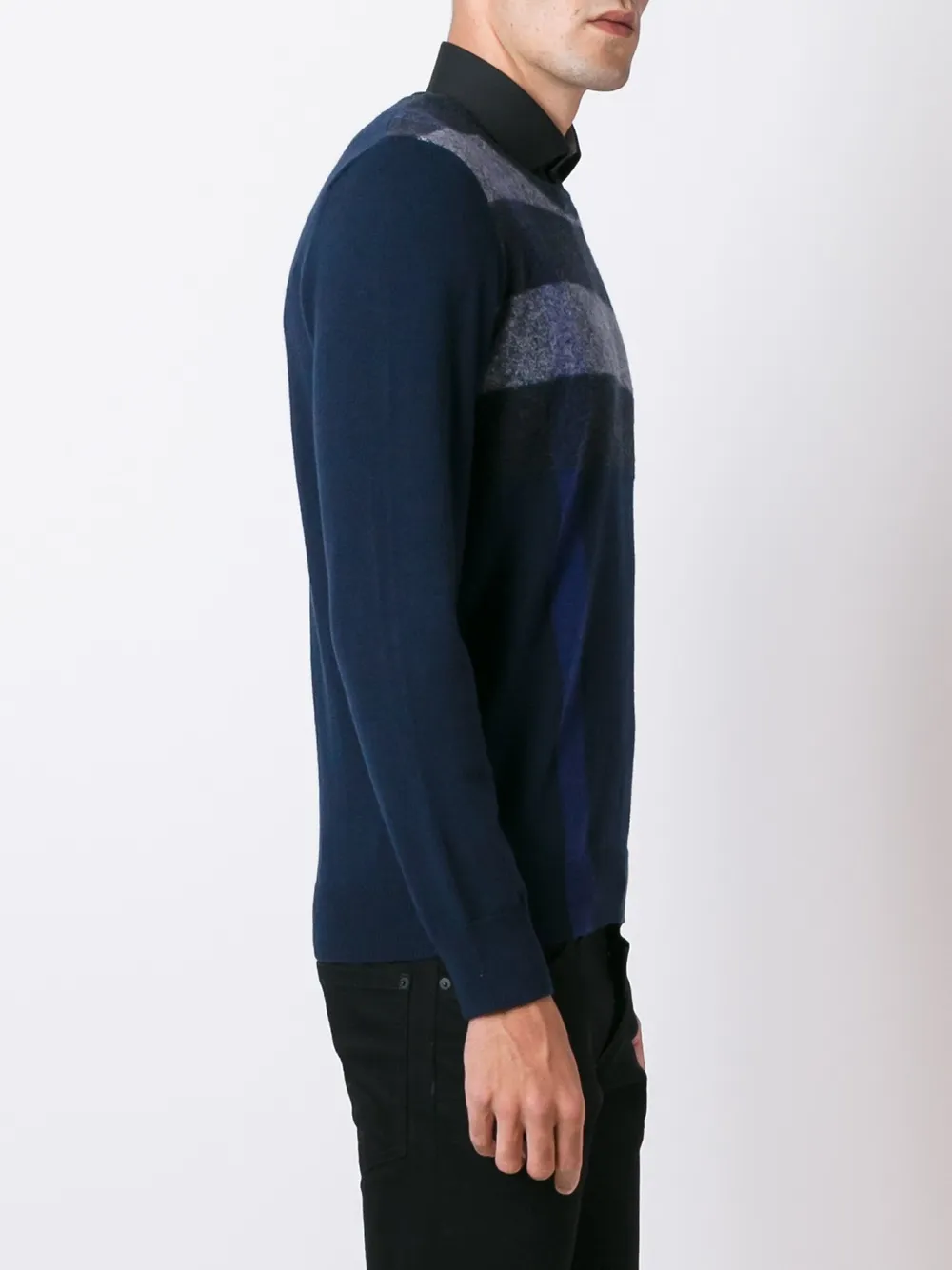Burberry crew neck jumper Blauw