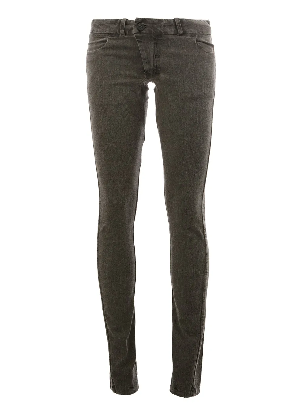 Boris Bidjan Saberi low-rise skinny jeans | Grey | Image 1