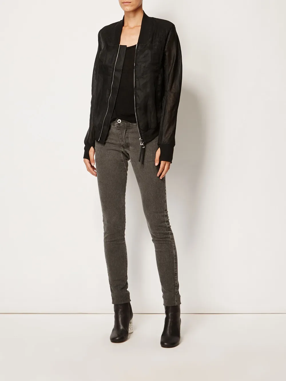 Boris Bidjan Saberi low-rise skinny jeans | Skinny Jeans | Image 2