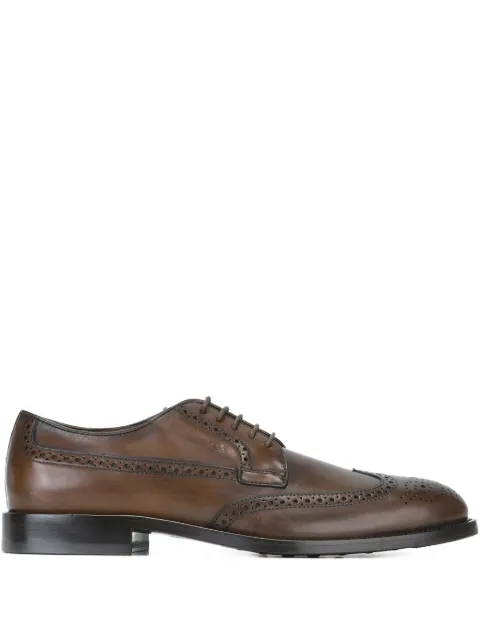 Tod's leather derby shoes