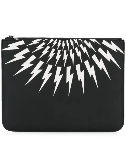 Neil Barrett 'Thunder' clutch 