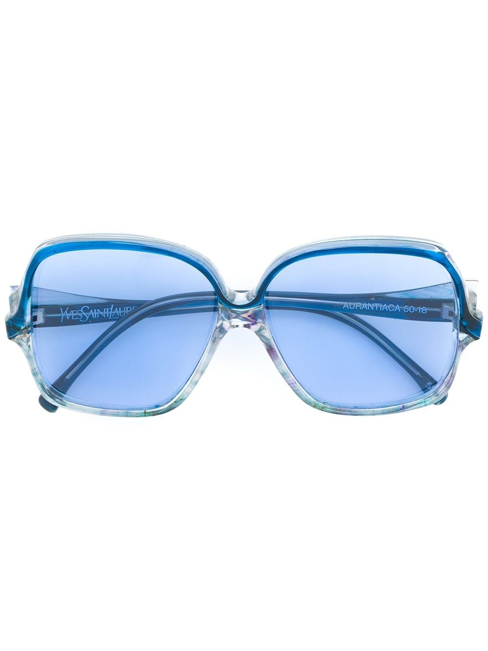 Pre-owned Saint Laurent 1970s Oversized-frame Sunglasses