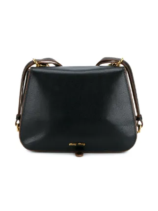 Miu Black Dahlia Shoulder Bag 1 354 Ss17 Online Fast Miu Black Dahlia Shoulder Bag