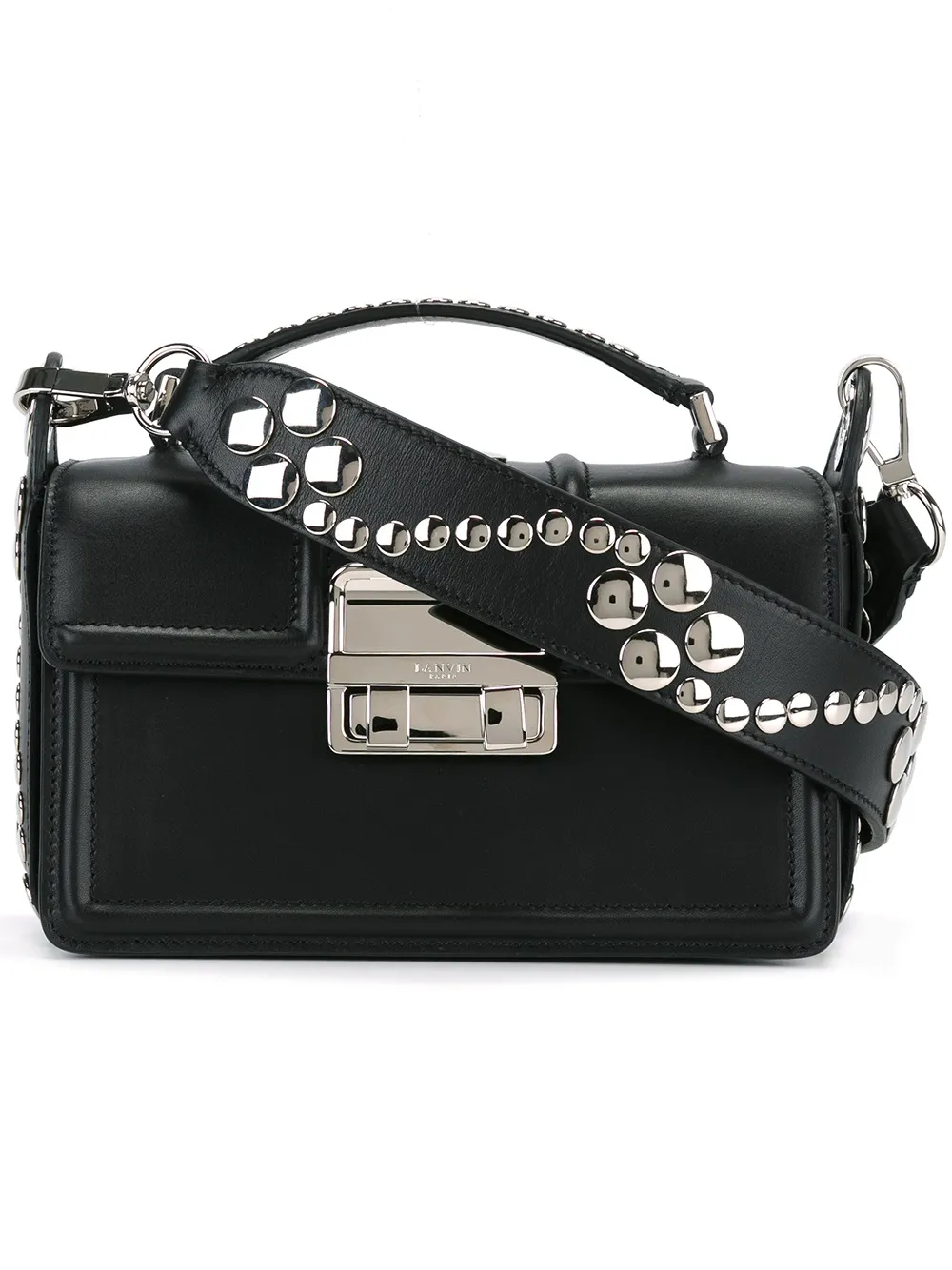 Lanvin 'jiji' Shoulder Bag In Black