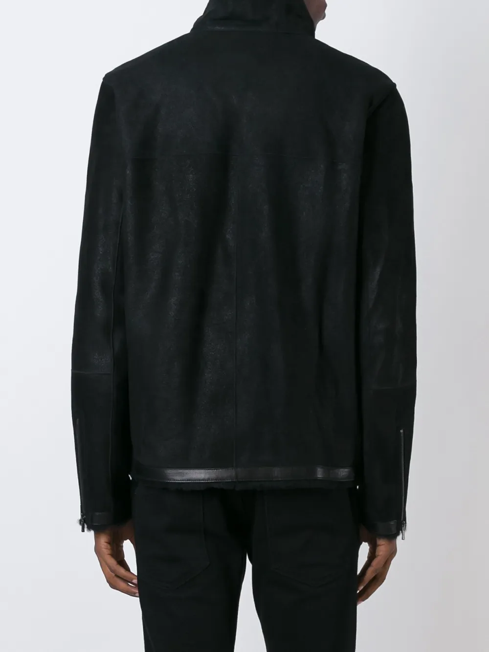 DROME ZIPPED SHEARLING JACKET