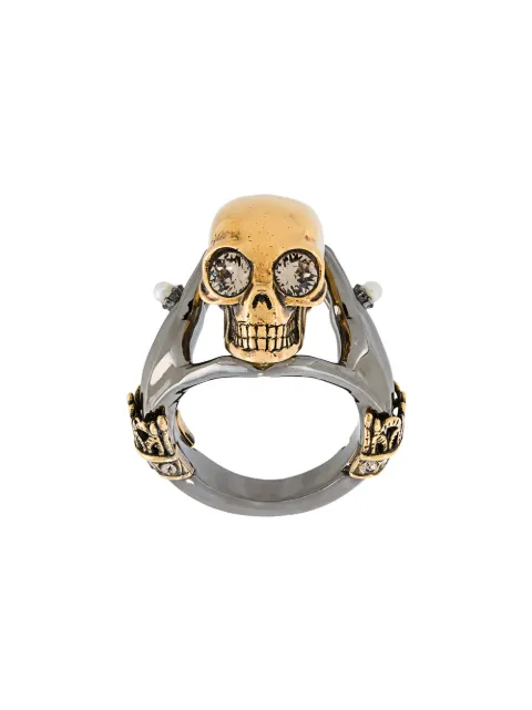 Alexander McQueen skull ring