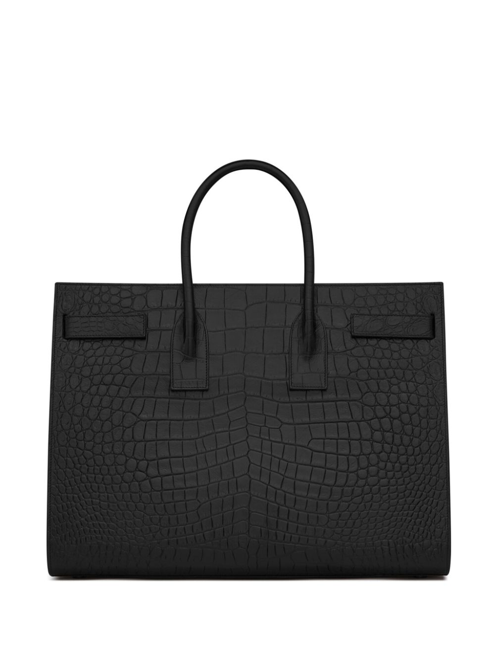 Shop Saint Laurent Sac De Jour Holdall Bag In Black