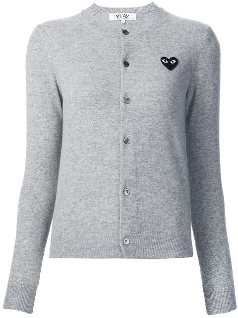 Comme Des Garçons Play heart logo cardigan