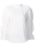 Toga ruffled sleeves blouse - White