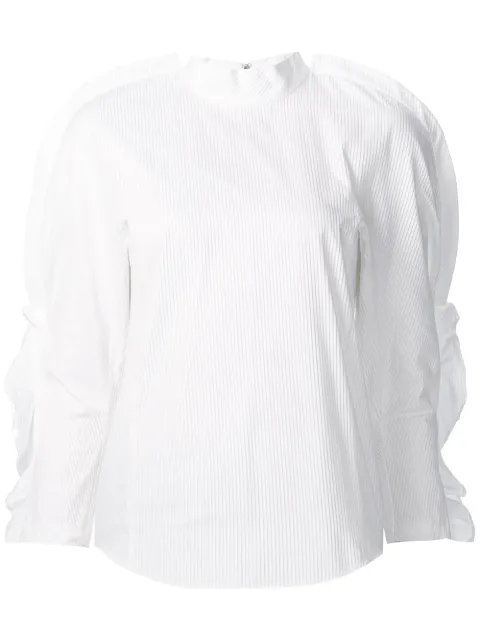 Toga ruffled sleeves blouse 
