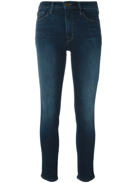stone cropped jeans