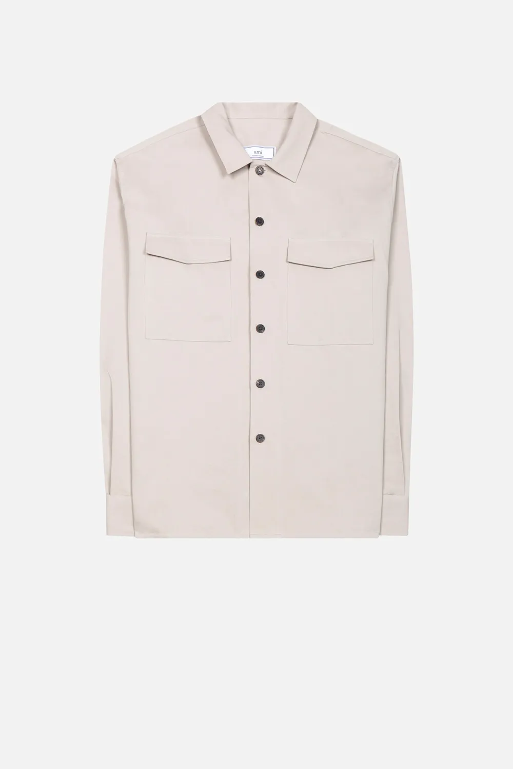 ami camp collar overshirt