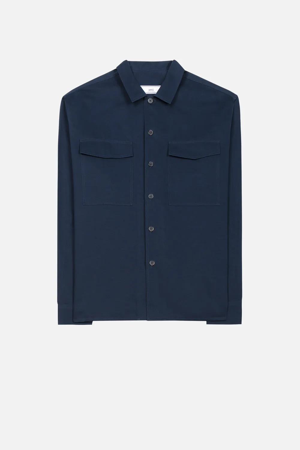 ami camp collar overshirt