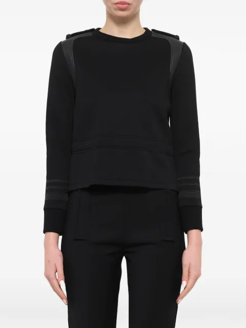Neil Barrett Sweatshirt mit Schulterklappen