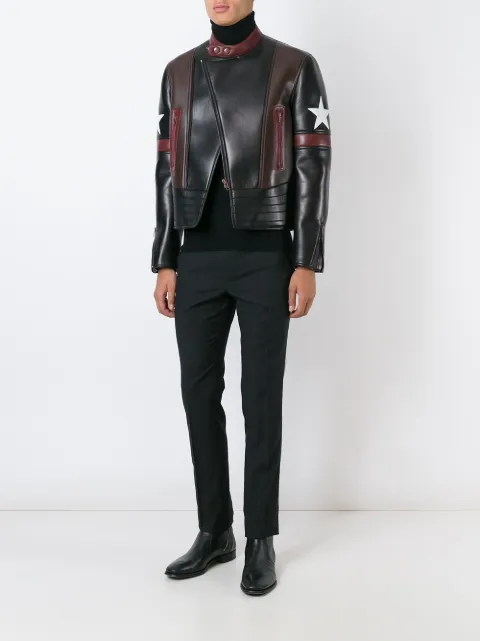 givenchy star leather jacket