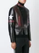 Givenchy star patch biker jacket
