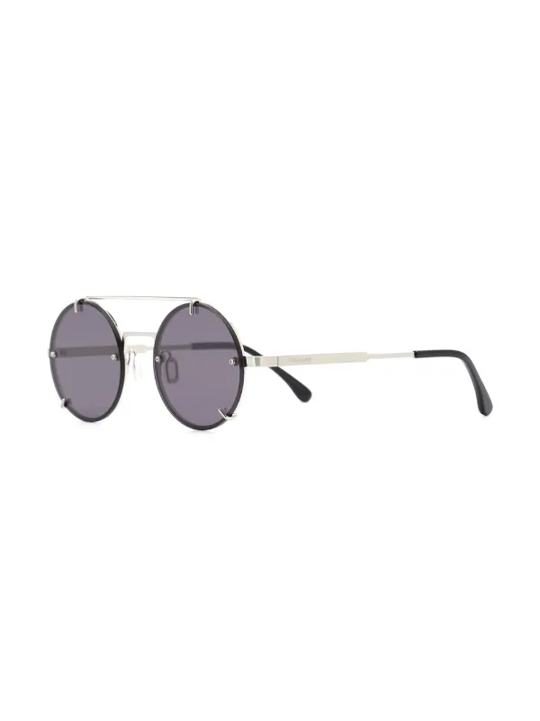 vera wang round frame sunglasses