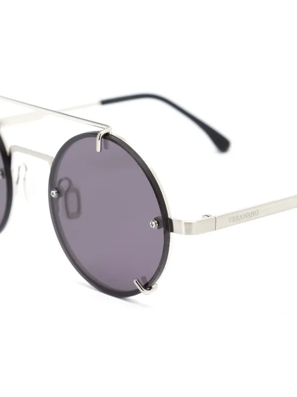 vera wang round frame sunglasses