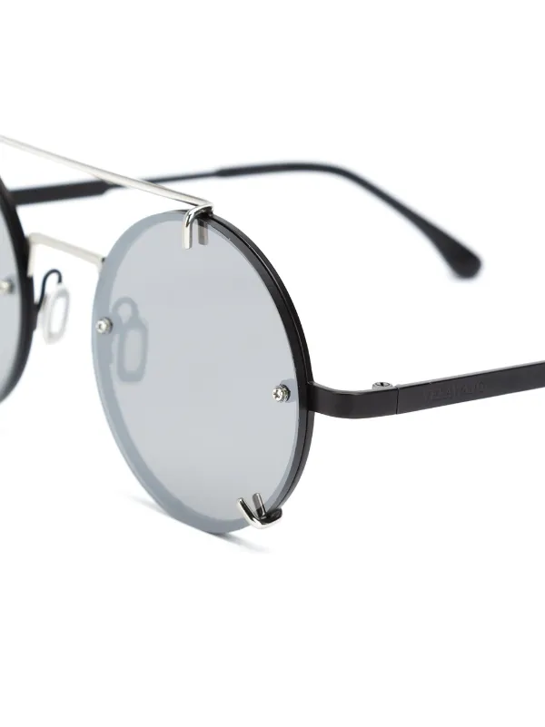 vera wang round frame sunglasses