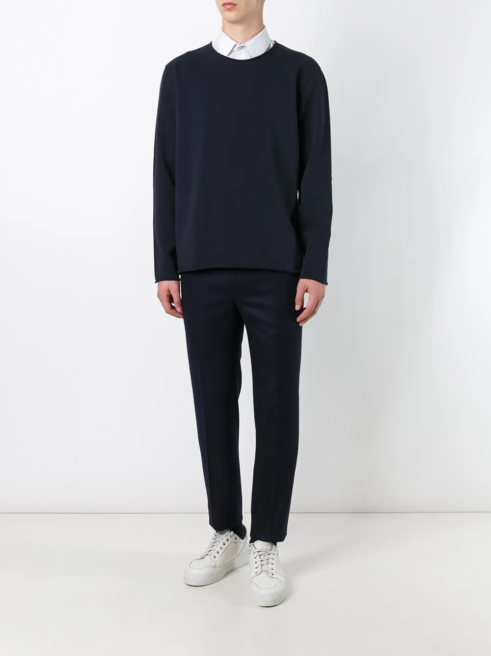 Harmony Paris tailored slim-fit trousers - Blauw