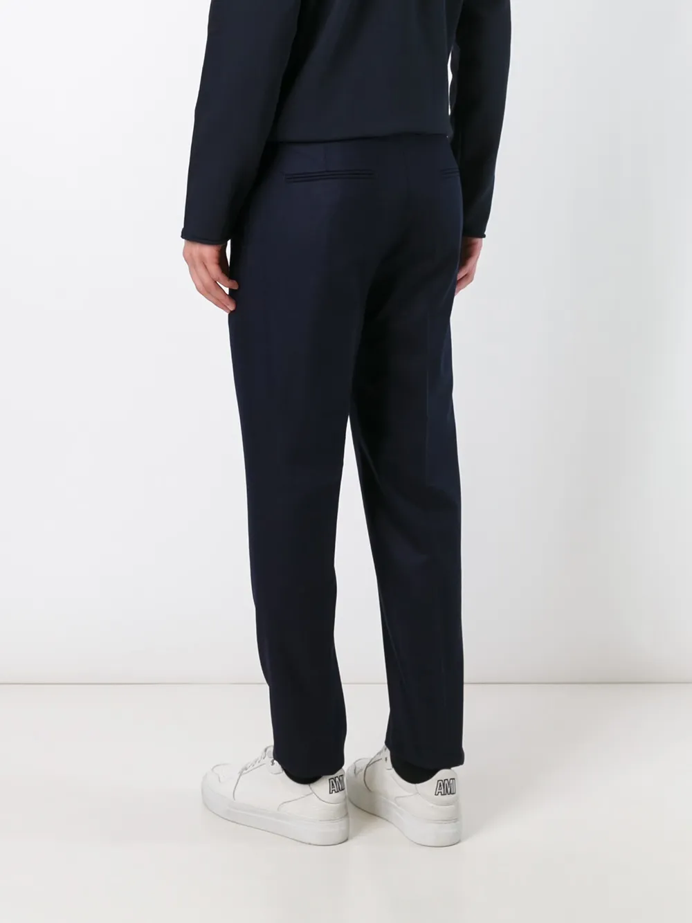 Harmony Paris tailored slim-fit trousers Blauw