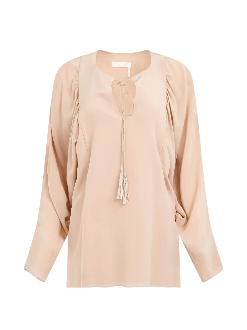 Chloé slit front blouse - Pink