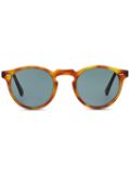 Oliver Peoples Gregory Peck sunglasses - Brown