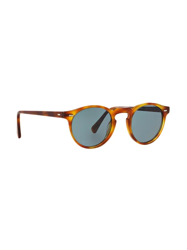 Oliver Peoples Gregory Peck Sunglasses Brown FARFETCH IN