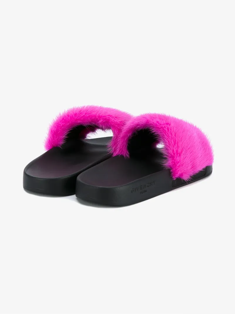 givenchy multicolor slides