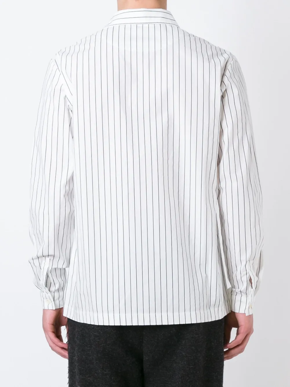 Sunnei striped shirt Wit