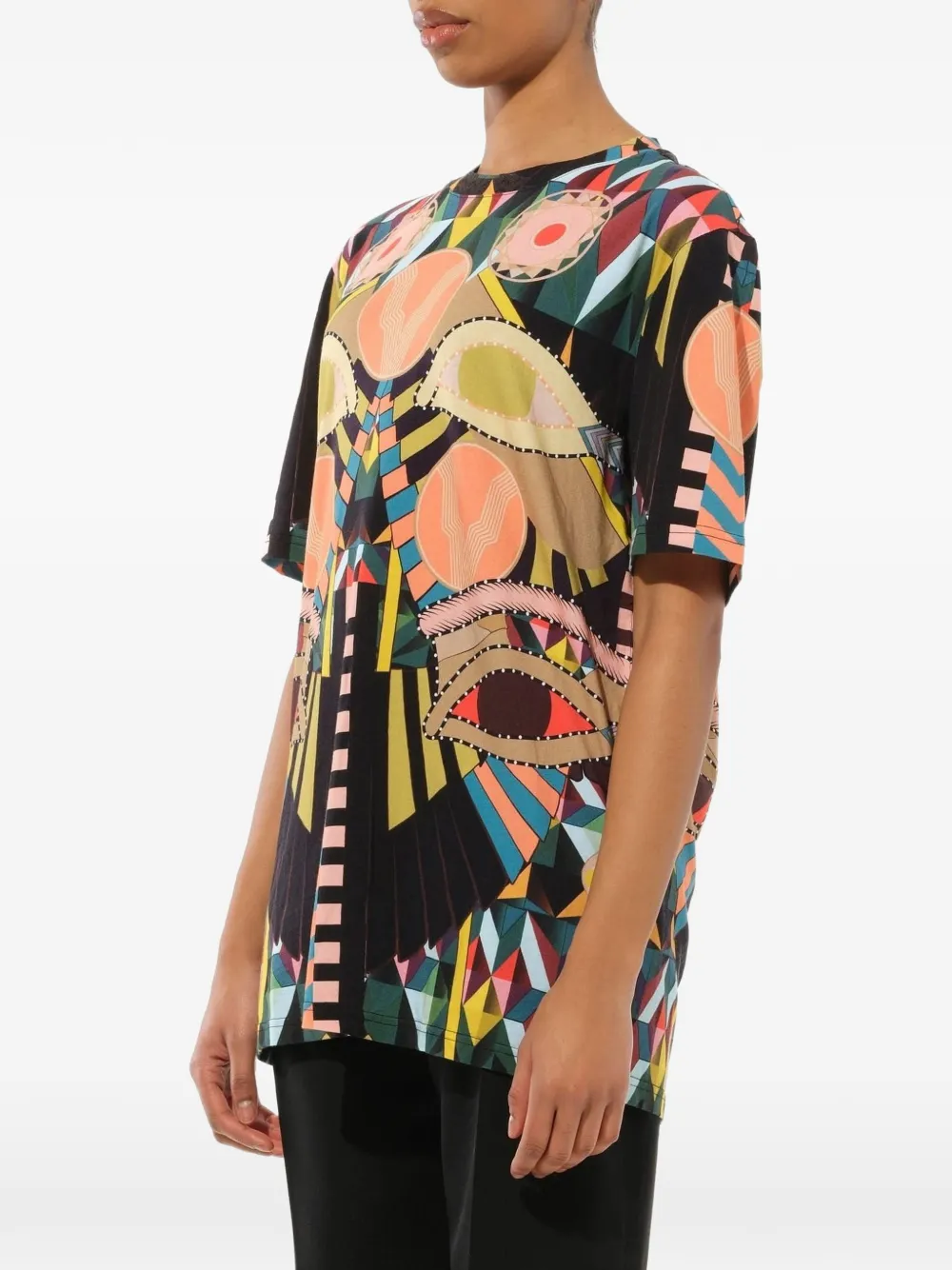Givenchy 'Crazy Cleopatra' T-shirt Zwart