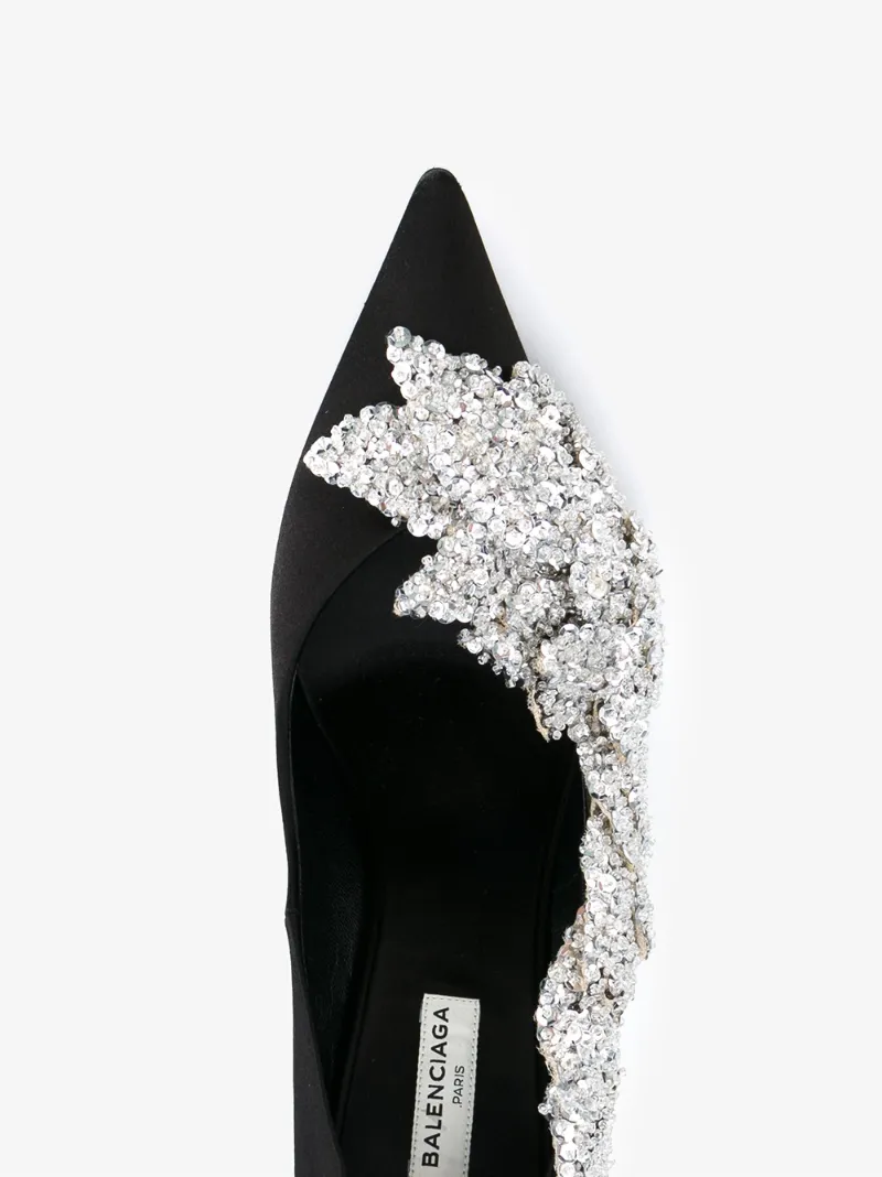 balenciaga crystal pumps