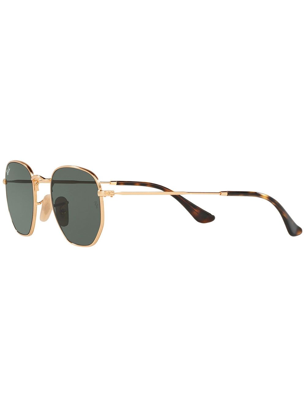 Ray-Ban zonnebril met aviator montuur - Metallic