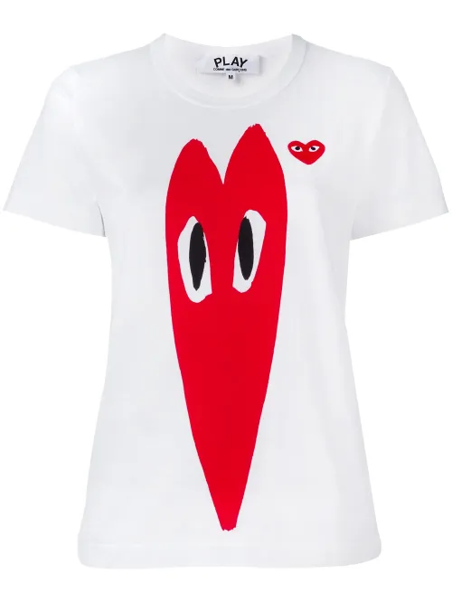 T-shirt à logo imprimé - Comme Des Garçons Play - Modalova