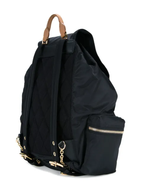 BURBERRY THE LARGE RUCKSACK IN TECHNICAL NYLON AND LEATHER