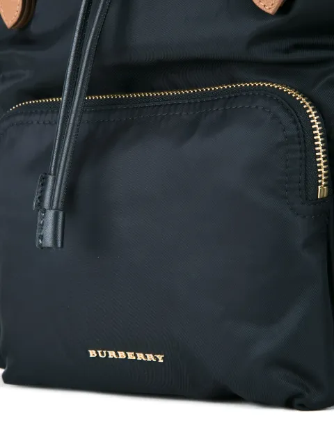 BURBERRY THE LARGE RUCKSACK IN TECHNICAL NYLON AND LEATHER