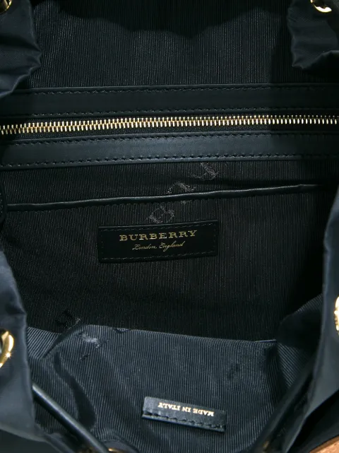 BURBERRY THE LARGE RUCKSACK IN TECHNICAL NYLON AND LEATHER