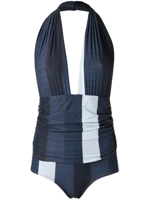 Amir Slama gathered swimsuit