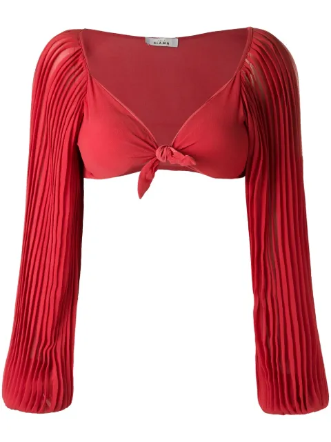 Amir Slama silk top